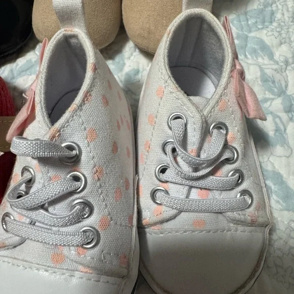 Adorable Infant Girl Shoe Lot - Picture 7 of 8